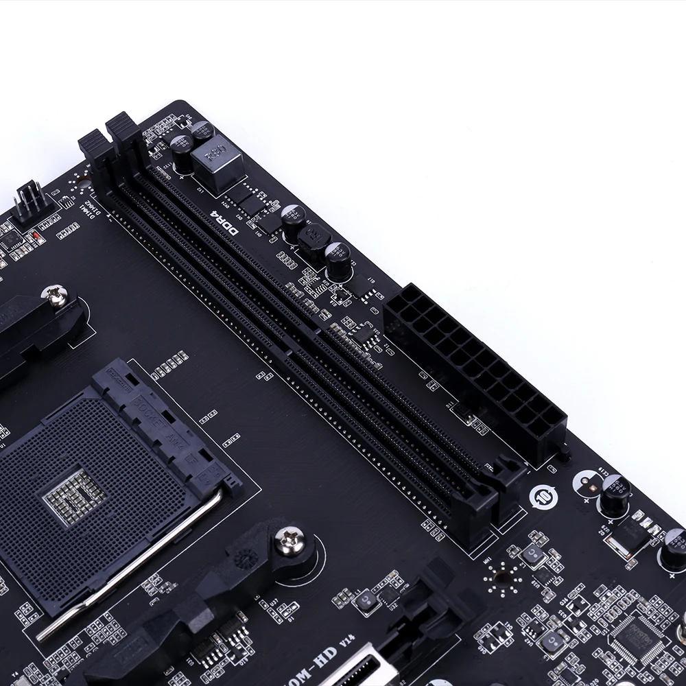 Красочные BATTLE-AX B450M-HD V14 игровая материнская плата системная плата мультизащита AMD B450/Socket AM4 6 ГБ/сек