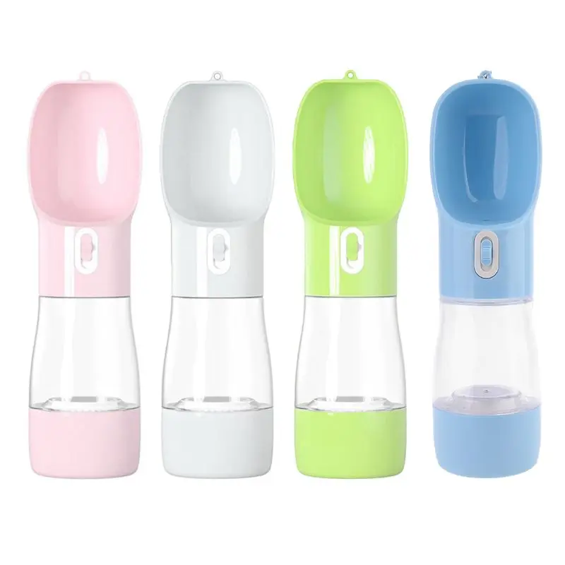 

Портативная бутылка для питьевой воды для домашних животных, новая многофункциональная посуда, подвесная уличная чашка для кормления соба...