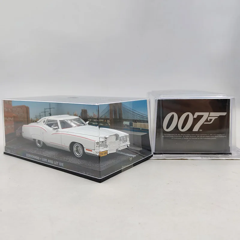 

007 Movie 1:43 Scale CORVORADO LIVE AND LET Car Model Alloy Diecast & Toy Vehicle for Collection Collectible Gift Souvenir Show