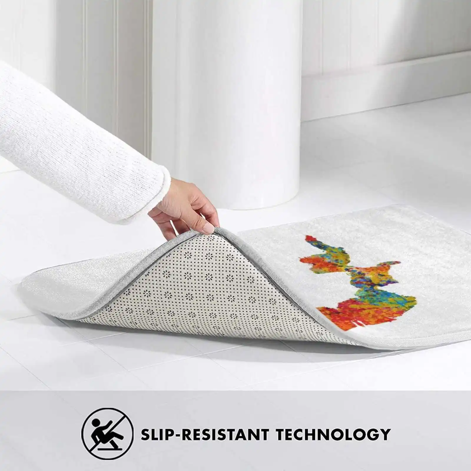 Эргономичный коврик для двери Rorschach Inkblot удобный подушка эргономичный тест на 7