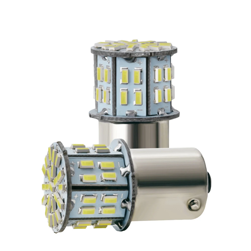 2 шт. 1156 1157 Bay15d P21/5 Вт 3014 50smd светодиодный автомобильный светильник авто тормоз