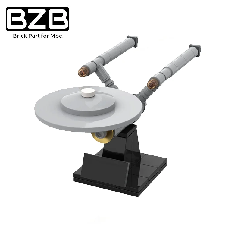 

BZB MOC 23252 Spaceship Ncc-1701 High-tech Building Blocks Brick Parts Home Decoration Kids DIY Brain Game Birthday Toys Gifts