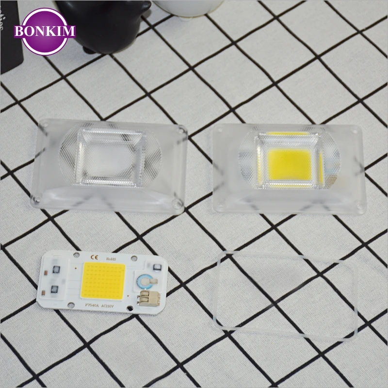 Светодиодная линза смарт чип набор 220V 110V растут светильник теплый белый