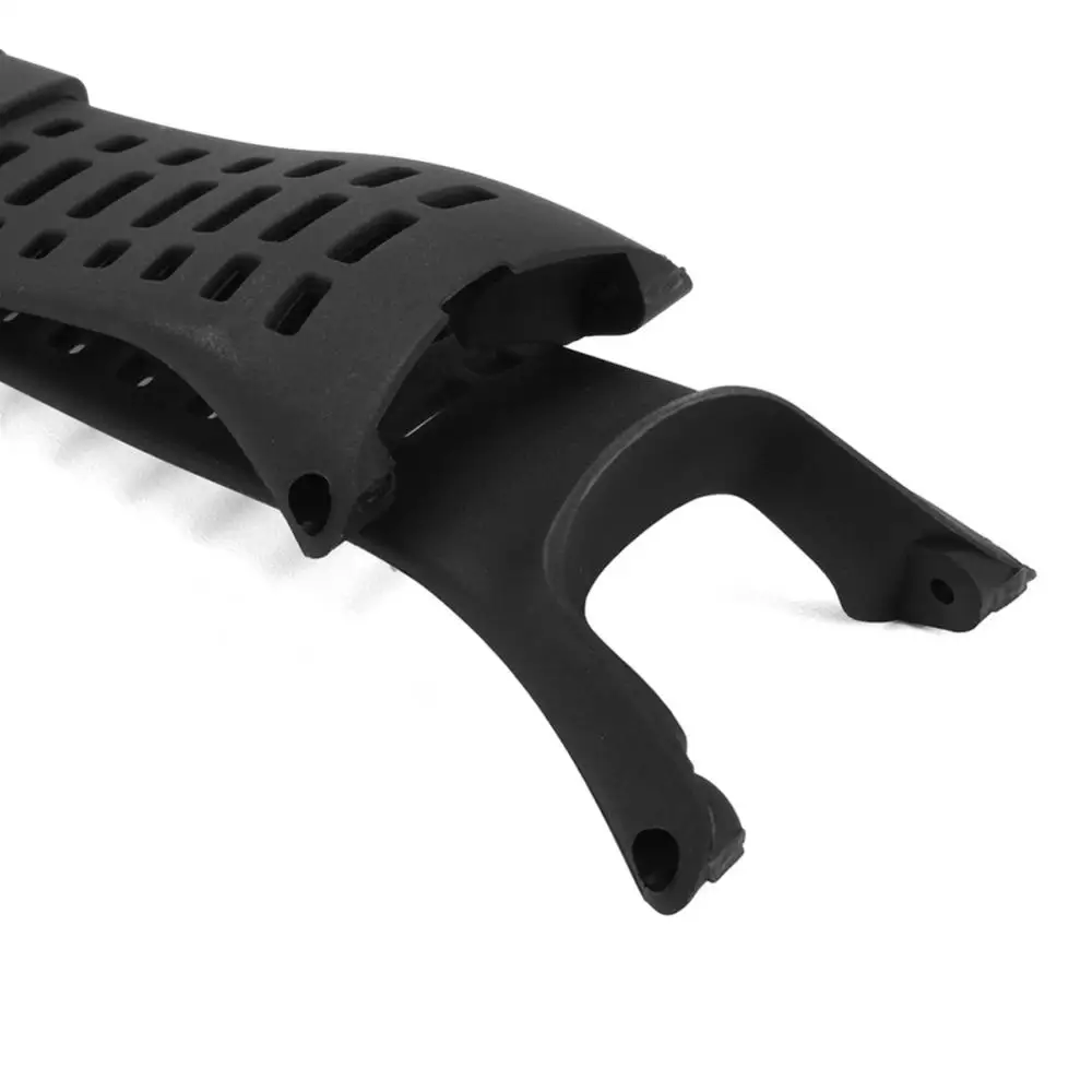 

23mm Black Silicone Rubber Watch Band Strap Replacement for Suunto Ambit 1 2 3