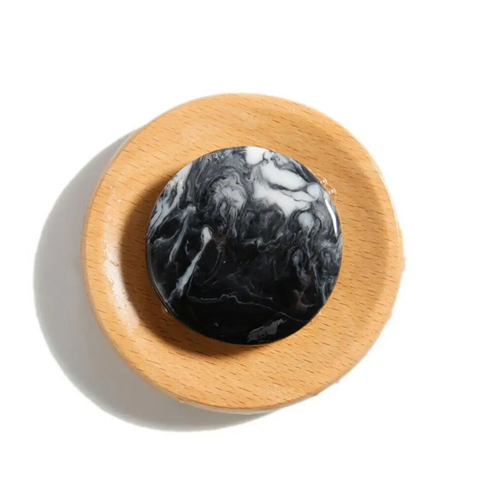 

1PC Volcanic mud handmade soap Volcanic Clay Coffee Slimming Soap Bar Skin Whitening Body Clear Anti Bacterial#
