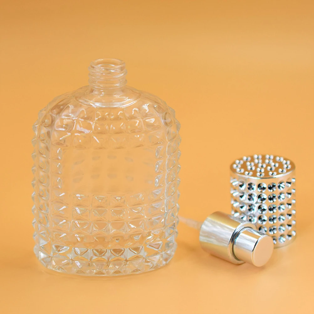 2 шт. прозрачный Заправляемый стеклянный спрей парфюмерный распылитель для