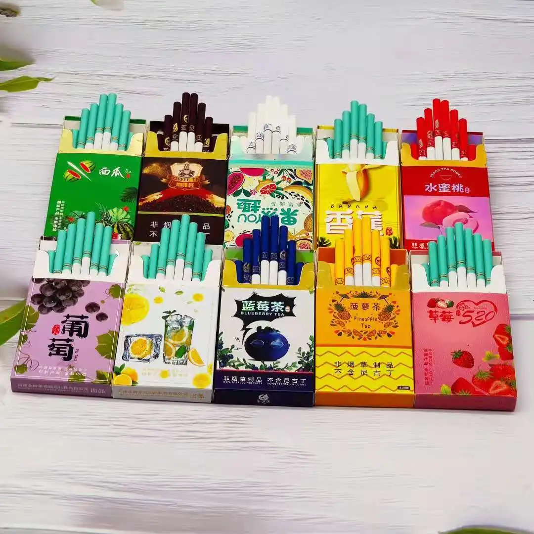 Страстные Фрукты Вишня черника чай сигарета для мужчин здоровый без никотина