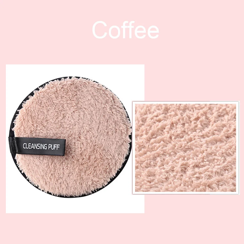 Coffee 1/5 шт. уход за кожей лица Уход за кожей Очиститель средство для снятия макияжа с очищающей салфеткой Ватные диски многоразовые мягкие Полотенца из микрофибры плюшевые буфами на рукавах Красота инструменты - Цвет: Coffee