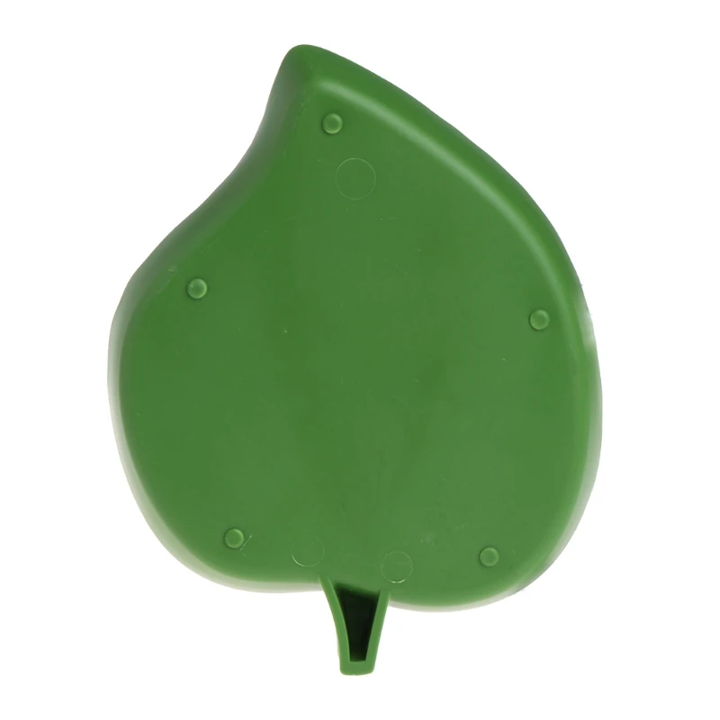 Рептилия вода еда блюдо чаша пластиковые лист форма геккон устройство подачи