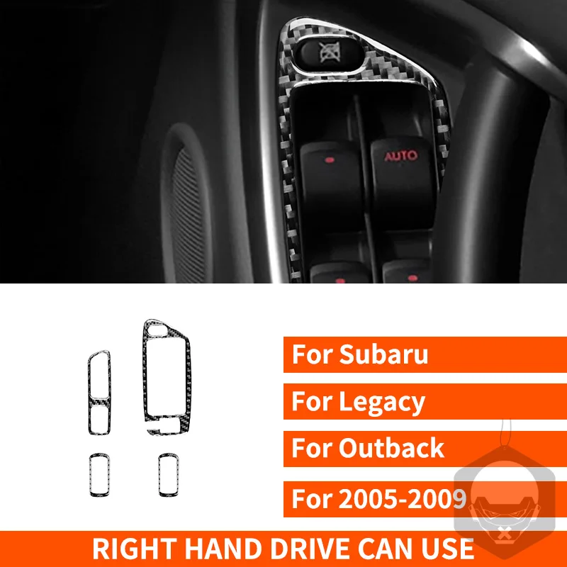 

Для Subaru Legacy/Outback 2005-2009 наклейка из углеродного волокна центральное радио AC CD панель переключения передач автомобильные аксессуары декоративные