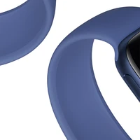 Sport Loop Band For Apple Watch 6 SE 44mm 40mm Silicone Strap For Apple Watch Series 6 5 4 3 44mm 40mm 42mm 38mm Solo Loop Strap