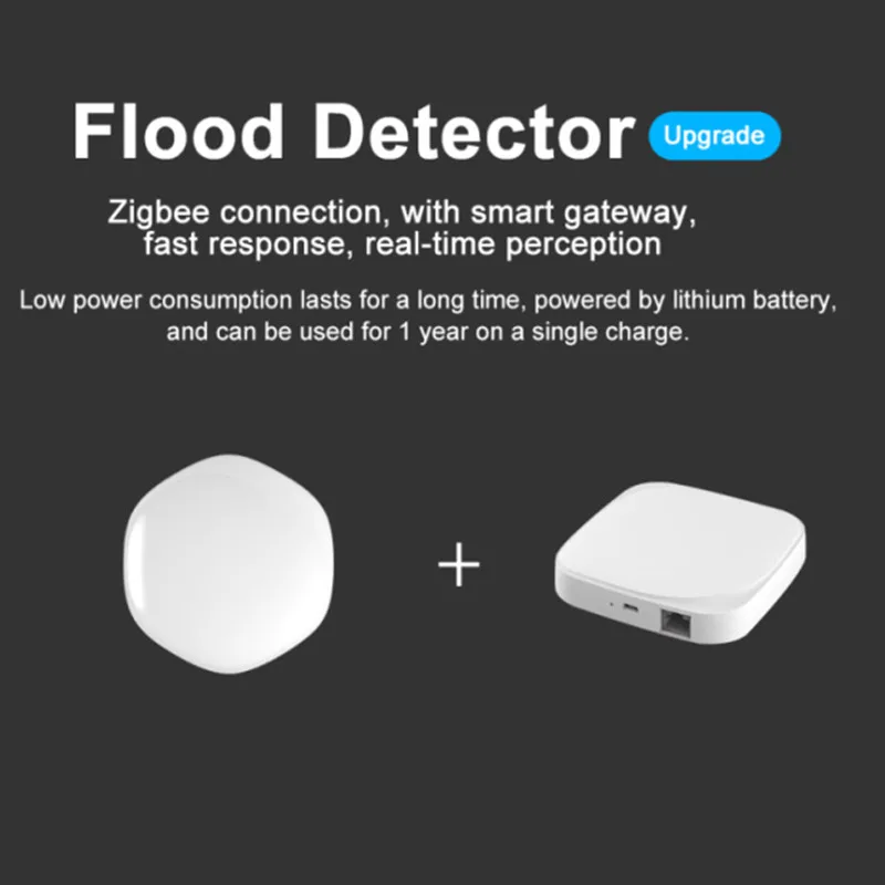 Tuya Smart WI FI воды предупреждающий об утечке сигнал независимых утечки Сенсор