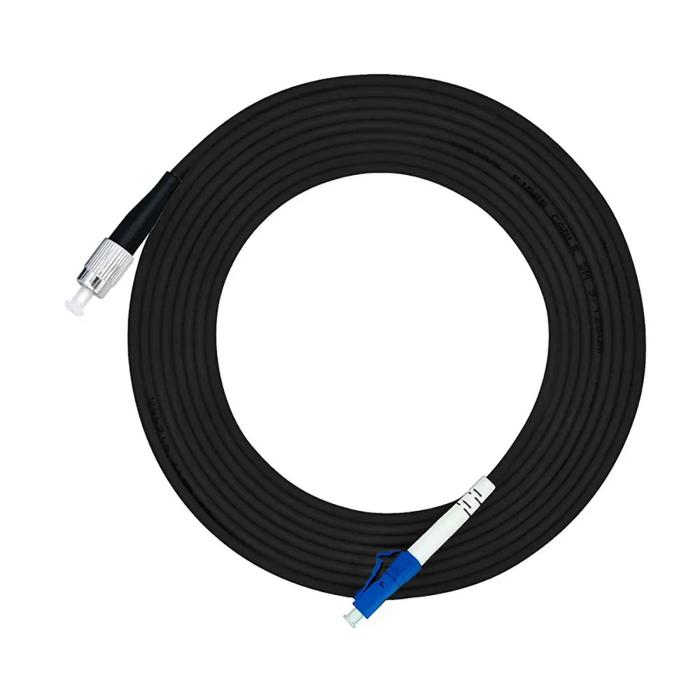 

492FT Outdoor Armored 150Meters FC-LC Simplex 9/125 OS1 Single-mode Fiber Optic Cable Patch Cord Jumper FC TO LC FC/PC-LC/PC