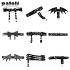 Пояс для чулок эластичный в форме сердца, пикантный Пояс для чулок, с шипами, для косплея, аксессуар для игр для взрослых