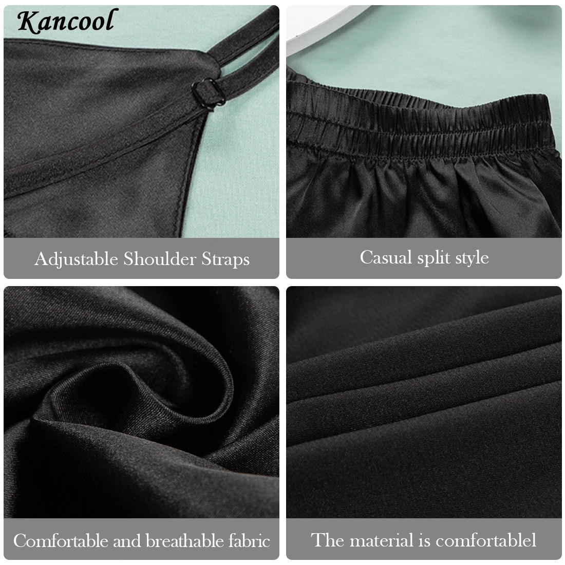 

Muyogrt Women Strap Pajamas Set Fox Pajamas Print Two Piece Set Top And Pant Sleepwear Women V Neck Sexy Nightwear Pattern