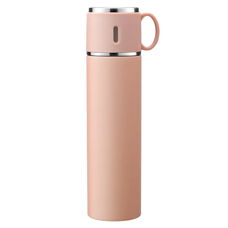 

420/580ml New 316 Stainless Steel Thermos Mug Water Bottle Men and Women Portable Vacuum Flask Large Capacity Kettle WF917