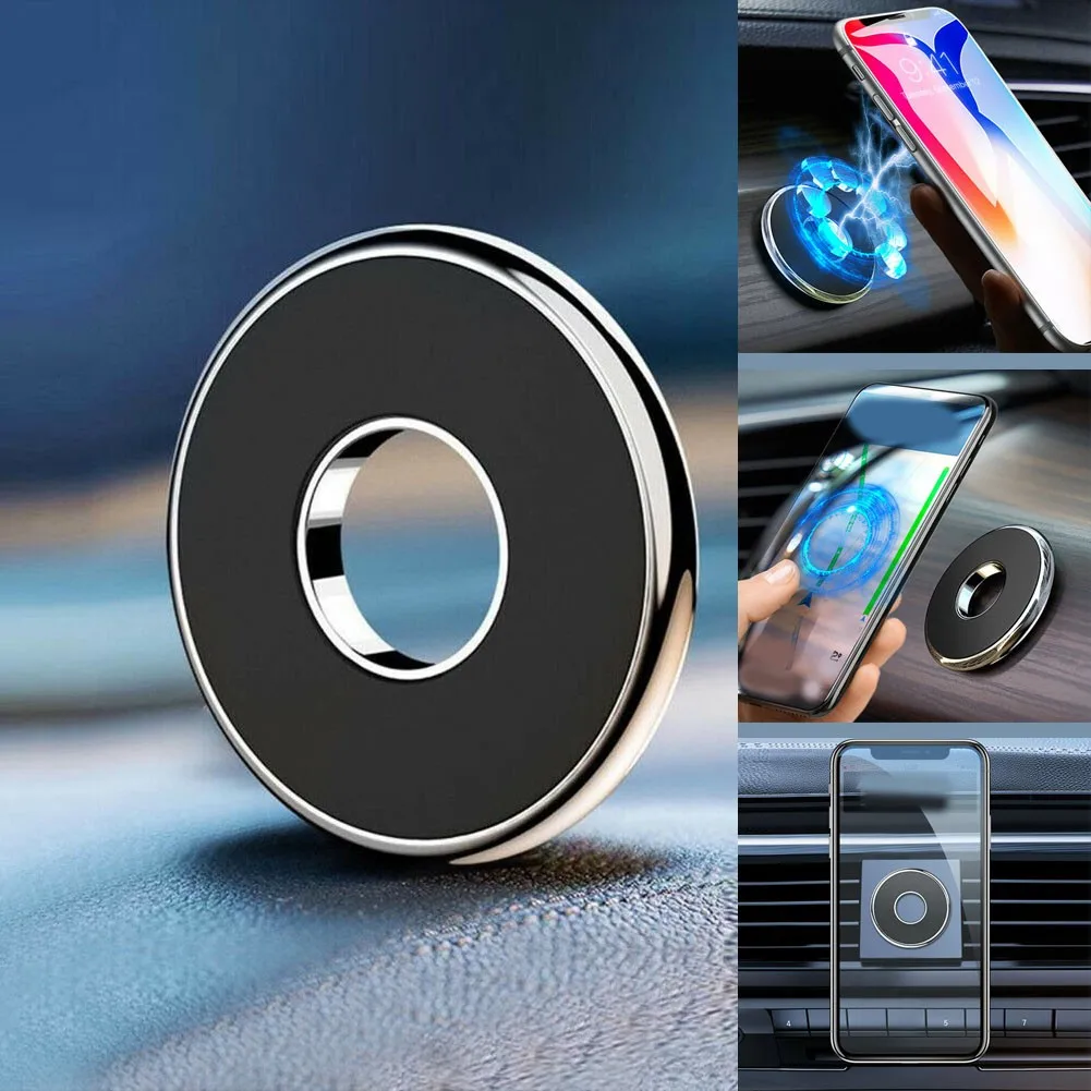 

Magnetic Car Phone Metal Magne Dashboard Stand Mount Holder Support Accessories Car Mobile Phone Bracket Magnet Bracket