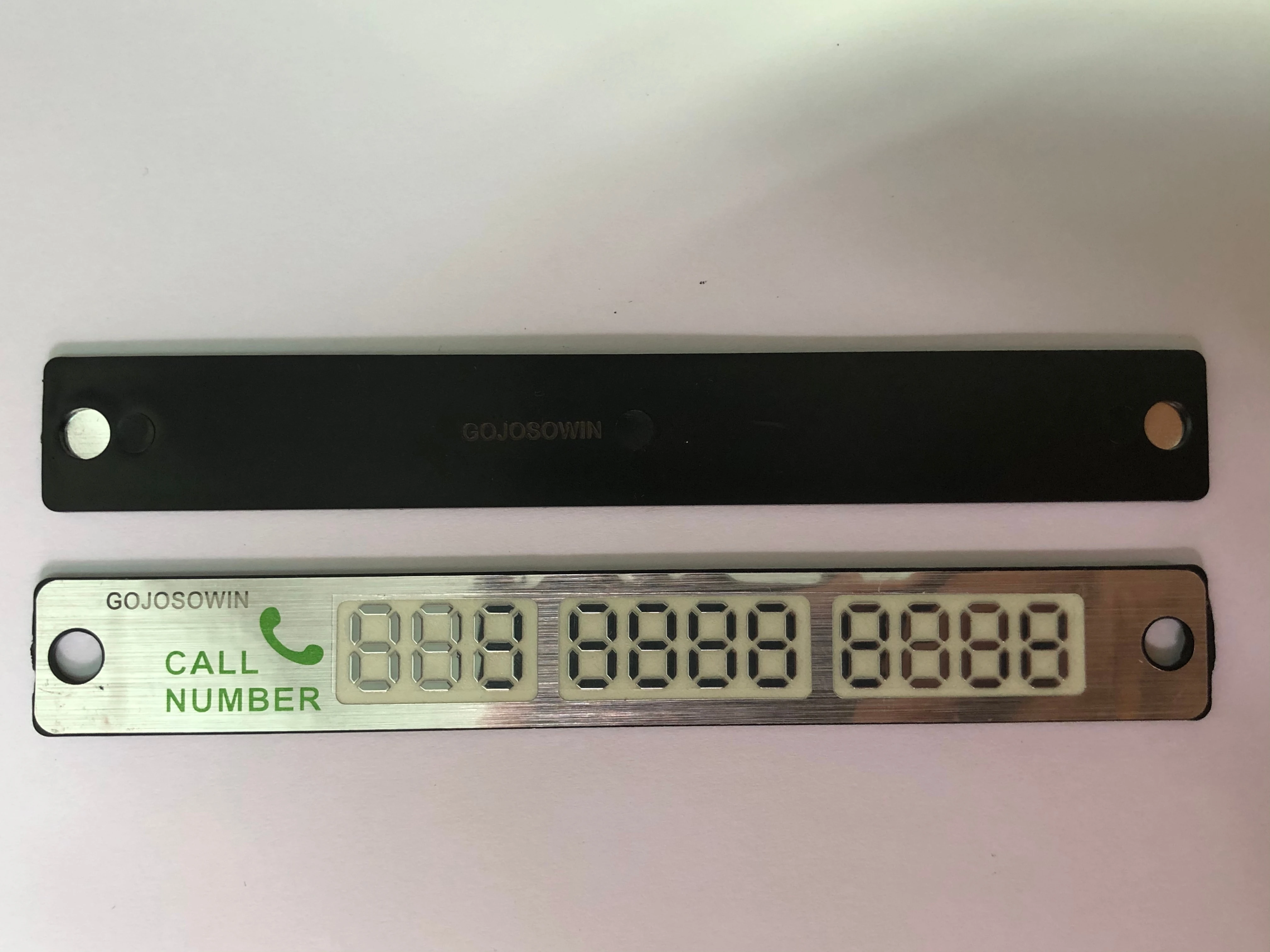 GOJOSOWIN Автомобильная Временная парковочная карта автомобильный Стайлинг