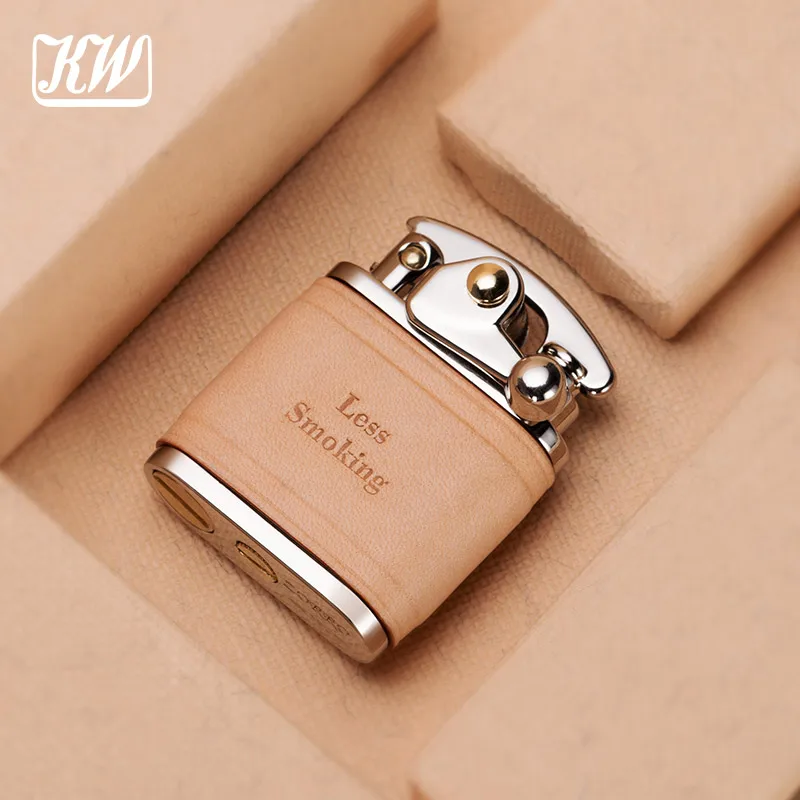 

lighter Official joint name Carl Vuitton creative personality resumption of kerosene lighter rocker arm gift box tide