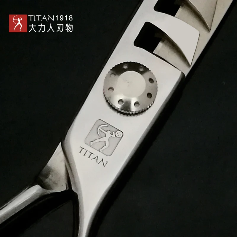 TITAN 6 дюймов Парикмахерские ножницы Профессиональные для волос Japan440c стрижки