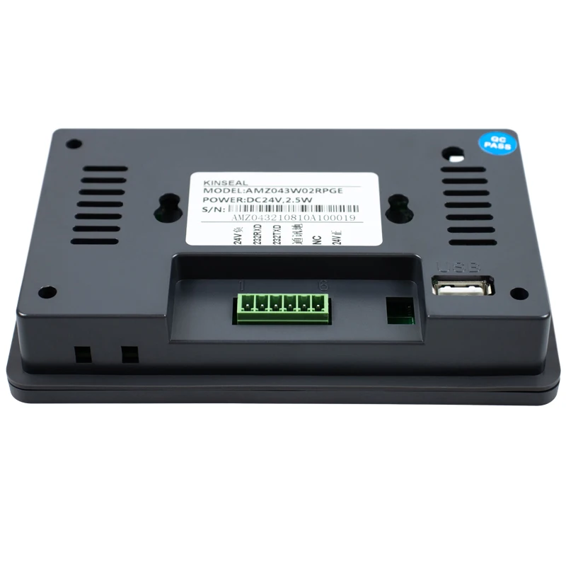 Умный программируемый сенсорный экран HMI 4 3 дюймов TFT LCD RS232 RS485 Modbus RTU цветной