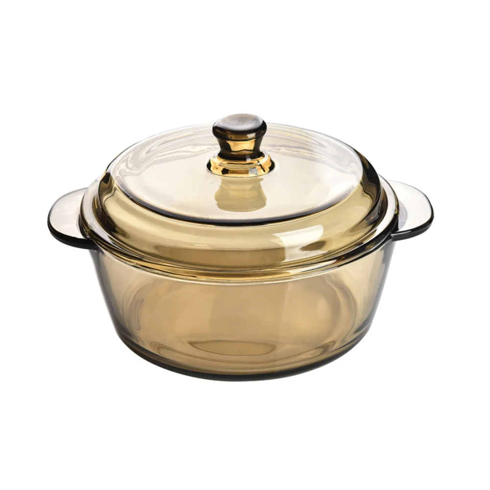 Кухня барная стойка поставки Зеленое яблоко французский Стекло горшок посуда с