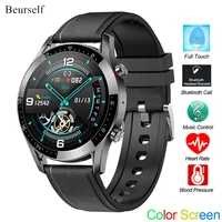 beurself smart watch gt05 men ip68 waterproof full touch sleep monitor bracelet women heart rate band clock sport smartwatch
