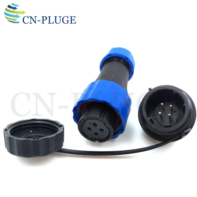 SP16 4 контактный светодиодный Мощность Панель крепление разъем Водонепроницаемый