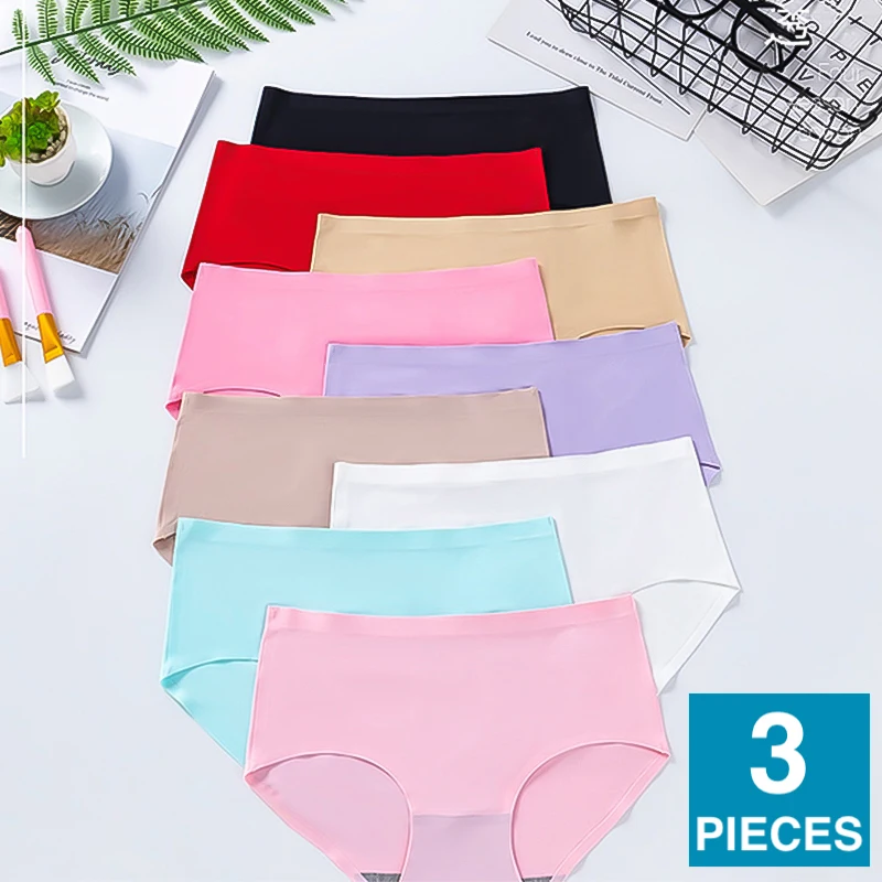 

Sexy Underwear Women´s Cotton Panties Briefs Sensual Lingerie Women Seamless One-Piece Cute Women's Panties 2021 Intimates Lady