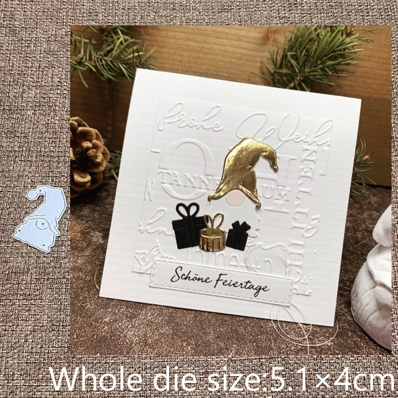 

Новый дизайн, металлический трафарет для рукоделия, пресс-формы, милое карликовое украшение, высечки для скрапбукинга, альбом, бумажная кар...