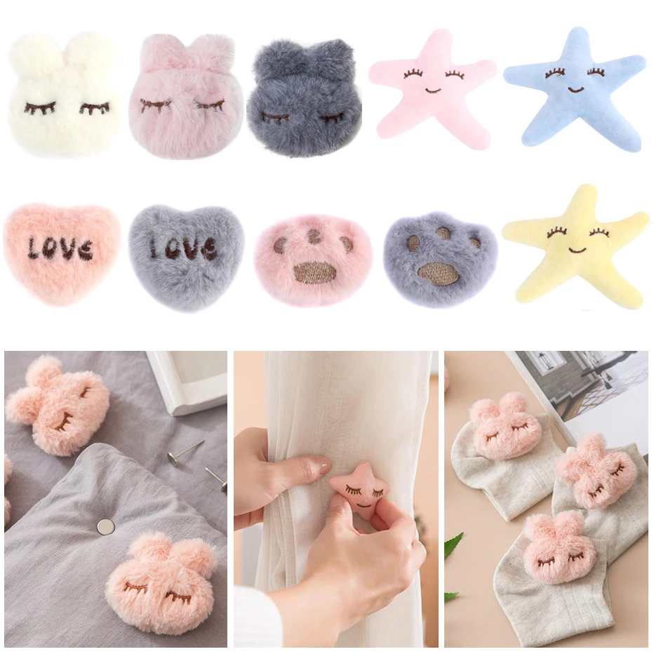 

Lovely Rabbit Claw Shaped Quilt Holder Straps Suspenders Mattress Cover Clips Bed Sheet Anti-slip Grippers