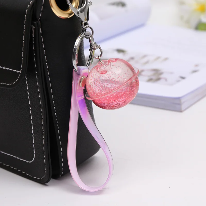 2019 модная движущаяся жидкость зыбучий песок брелок автомобильный кулон