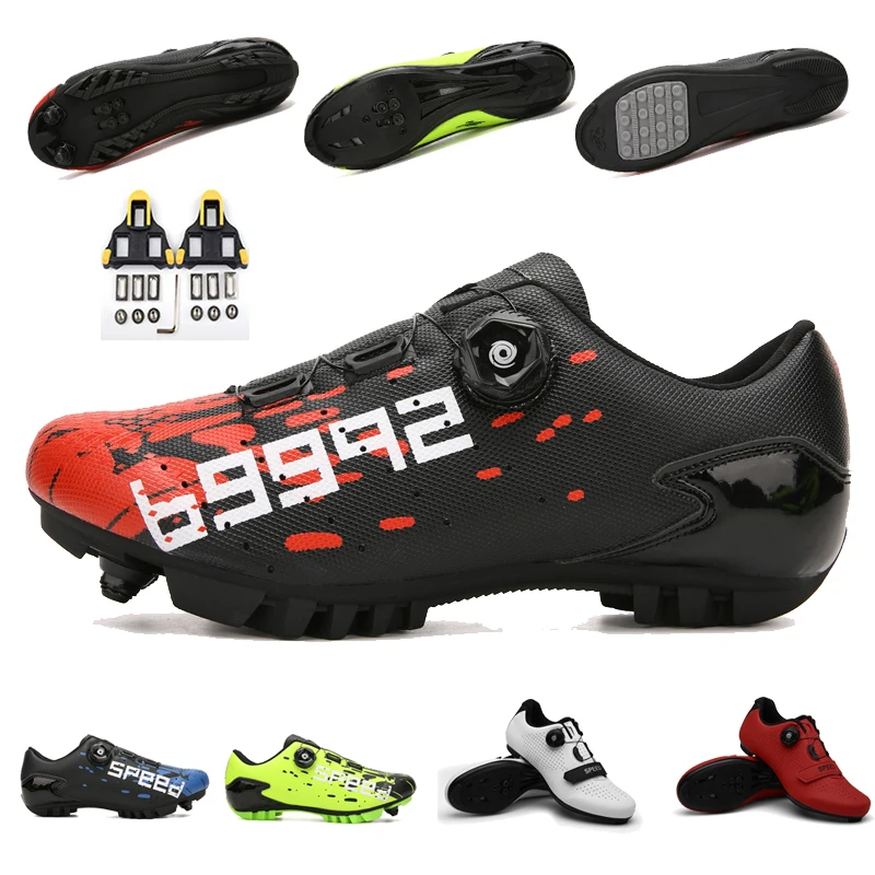 

MTB cycling shoes men road bike shoes ultralight bicycle sneakers self-locking professional breathable