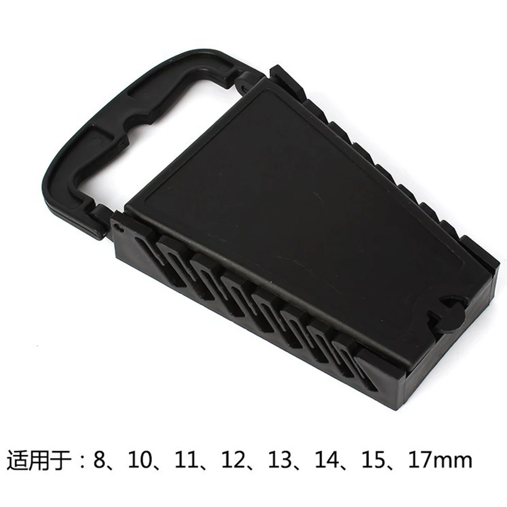 Стандартный Ключ Держатель Зажима Пластиковые Рельсовый Лоток Гаечный Стеллаж