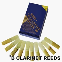 new 2 12 bb clarinet reeds made of good bamboo 10 pcsbox