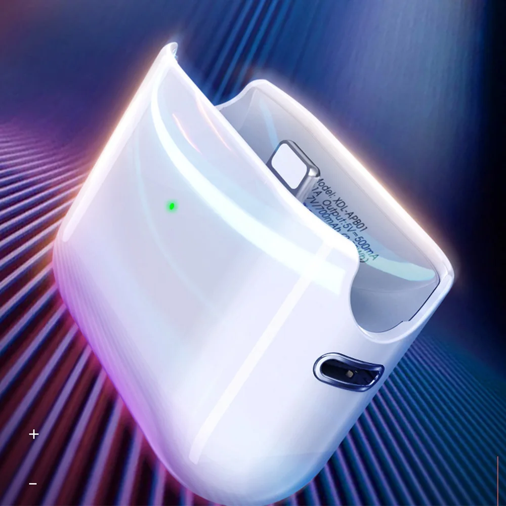 Чехол для аккумулятора Airpods 1 2 700 мАч Внешний чехол Iphone зарядного устройства