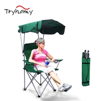 fishing chair folding camping chairs portable relax chair with canopy outdoor adults kids picnic beach tourist travel seat new