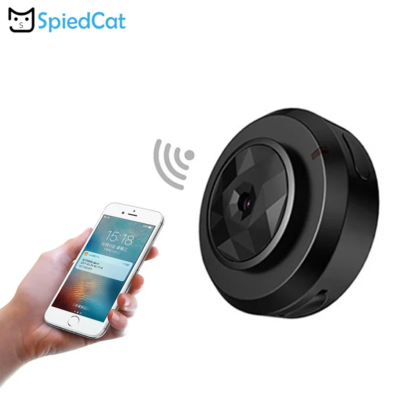 HD мини портативная камера обнаружения движения Wifi IP/AP для спорта на открытом