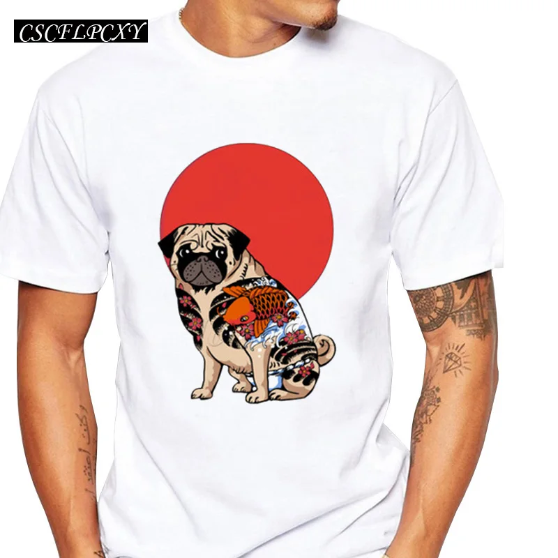 Мужская футболка с короткими рукавами Yakuza модные повседневные топы в