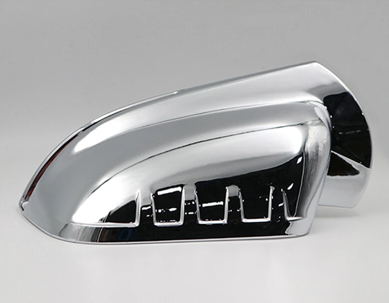 CAPQX 2PCS For Ford Explorer 2016-2018 ABS Chrome Side Mirror Rearview Frame Trim Shell Outside Hood Garnish Cap | Автомобили и