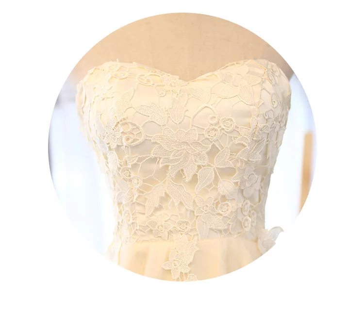 Женское кружевное платье подружки невесты из тюля короткое ТРАПЕЦИЕВИДНОЕ для