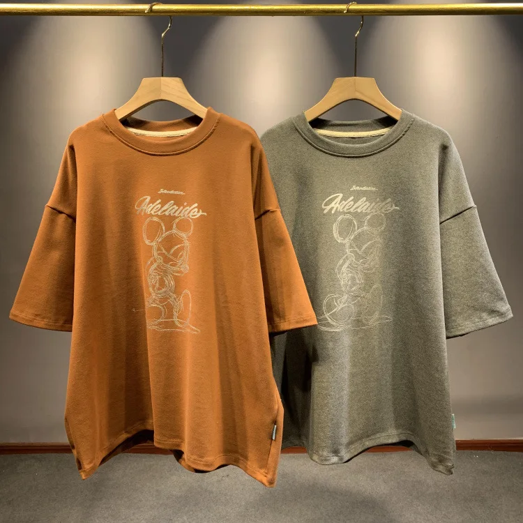 2020 ранняя Весенняя Корейская версия новой футболки с короткими рукавами