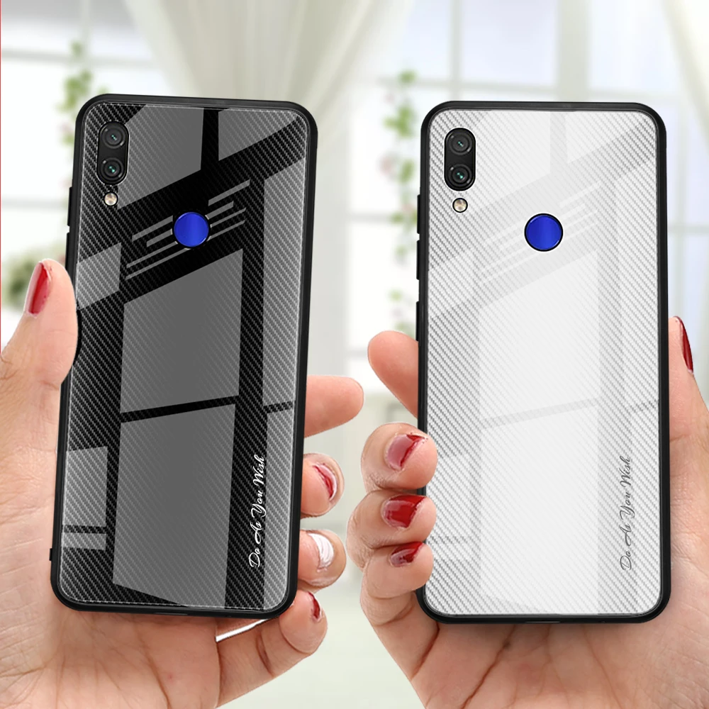 Стеклянный чехол для телефона Xiaomi Redmi 7A 7 K20 Note 5 6 Pro Mi 9T 9 SE 9se A3 Lite CC9 E CC9E градиентный