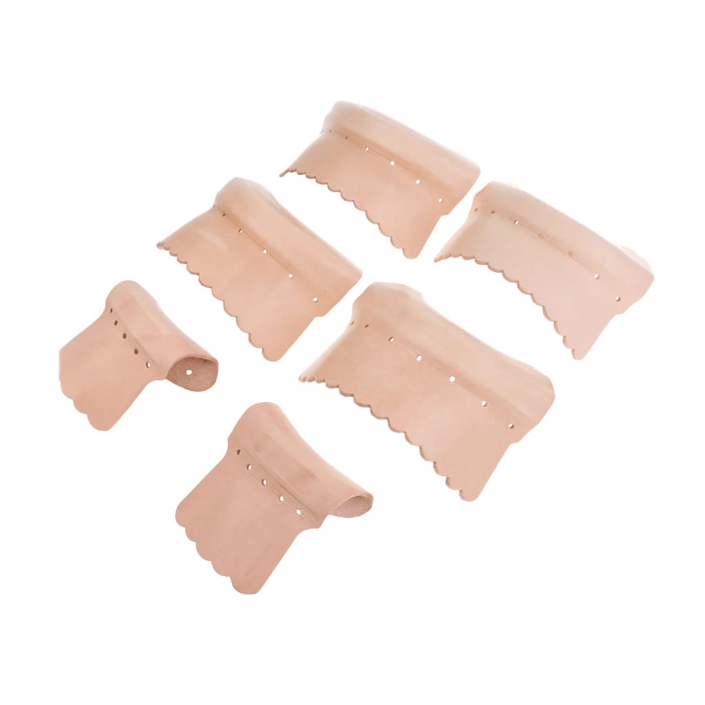 

6Pcs Artificial Leather Pool Snooker Billiards Table Pockets Sets Accessory