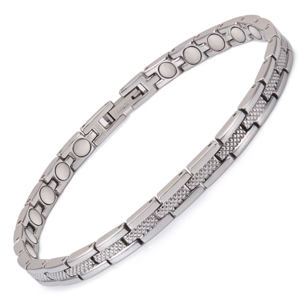 Магнитные браслеты из нержавеющей стали или на ногу для женщин магнитные лодыжку