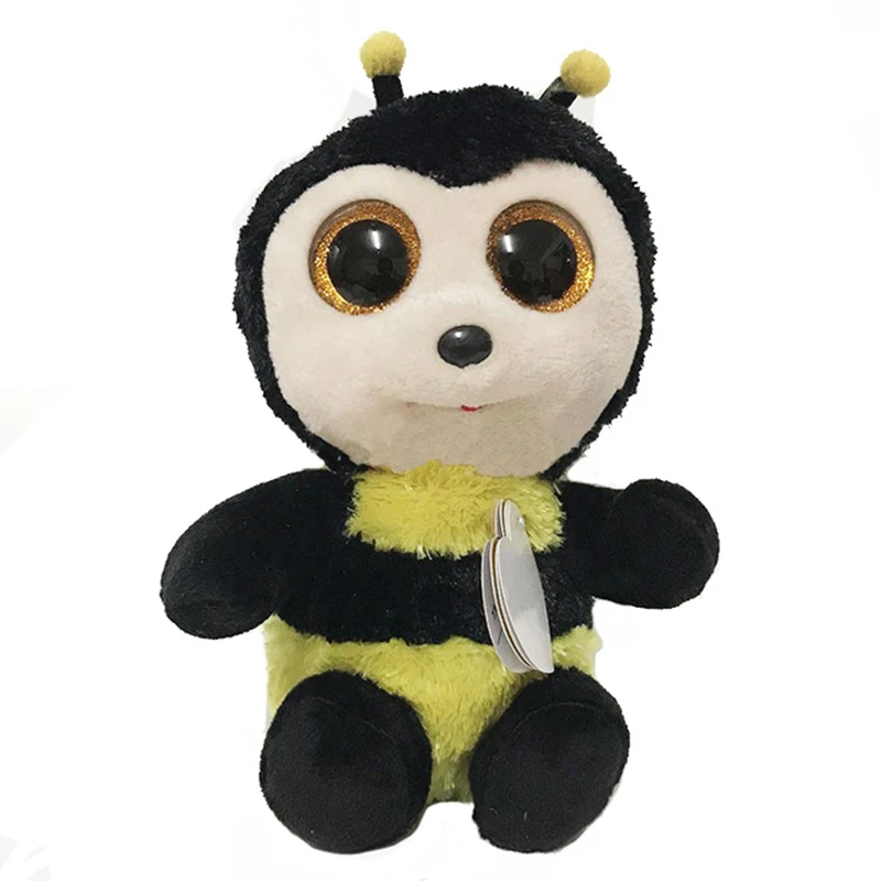 Ty Beanie плюшевая Милая Божья коровка желтая Красная Паук летучая мышь насекомое