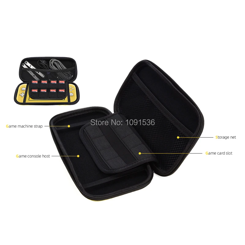 Жесткий чехол в виде ракушки для сумка хранения переносного переключателя NS Switch