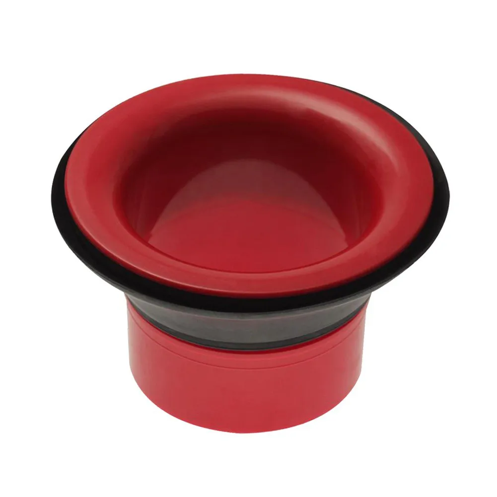 Bass Drum Enhancer Port Insert Enhancement Hole Protector Amplifier Kick Booster Black White Red Blue W/ Protection Sticker Part