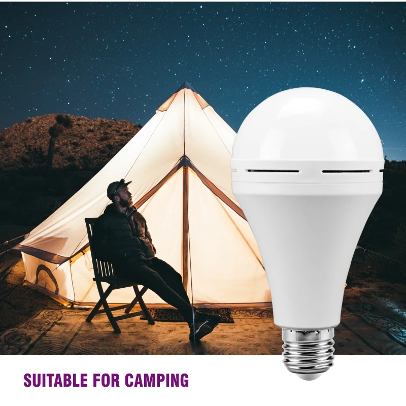 Светодиодный энергосберегающий светильник 80% E27 холодный белый для аварийной