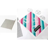 color block diagonal stripes backg frame metal cutting dies scrapbooking album paper diy cards crafts embossing dies new 2020